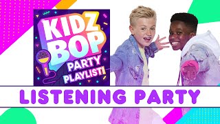 KIDZ BOP Party Playlist  UK Listening Party 80 Minutes [upl. by Llevad]