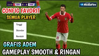 SUPPORT SEMUA SETTING GRAFIS  Cara Pasang Config eFootball 2024 Mobile No Lag [upl. by Aihsenyt]