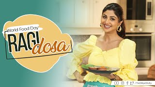 Ragi Dosa  Shilpa Shetty Kundra  Healthy Recipes  The Art of Loving Food [upl. by Aikehs]