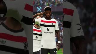 Marcus Rashfords Unsavable Free Kick v West Ham at the London Stadium On easportsfc25 [upl. by Mahsih]