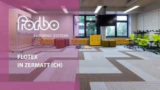 Flotex in Zermatt CH  Forbo Flooring Systems [upl. by Einnaffit267]