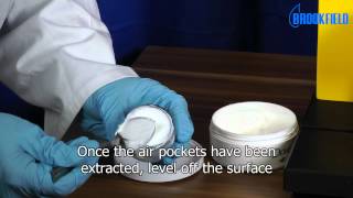 Brookfield CT3 Instructional Video Moisturising Cream Spreadability [upl. by Sivatco]