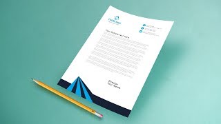 Illustrator Tutorial  Letterhead Design [upl. by Sherilyn189]