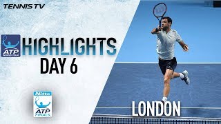 Highlights Dimitrov Maintains Devastating Form At The O2 Nitto ATP Finals 2017 Round Robin [upl. by Clarisse]