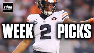 NFL Week 2 Picks Best Bets amp Against The Spread Selections  Drew amp Stew [upl. by Kluge231]