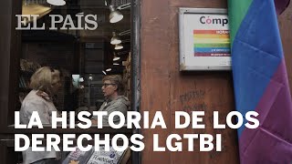 DÍA DEL ORGULLO  La historia de los DERECHOS LGTBI en seis minutos  España [upl. by Nylirem225]