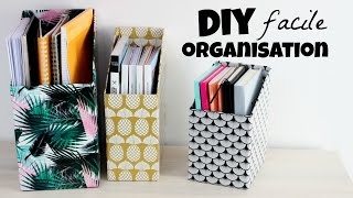 DIY un rangement pour vos livres et cahiers [upl. by Rosabelle]