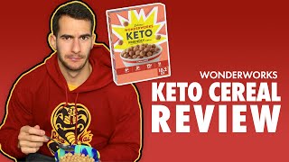 Wonderworks Keto Cereal Review Protein Snack Reviews [upl. by Tennies776]