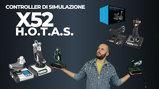 Il Logitech Saitek X52 HOTAS è perfetto per tutti i simulatori di volo [upl. by Vale140]