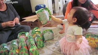 1st Birthday Party Favors  October 12 2013  itsJudysLife Vlog [upl. by Beatty]