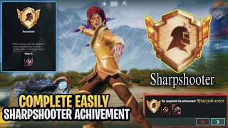 How To Complete Sharpshooter Achievement Bgmi  Get Deadeye Title Bgmi  Bgmi new hidden achievement [upl. by Isabella]