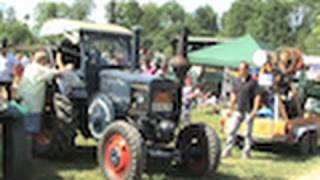 Lanz Bulldog Traktoren Dampfwalzen Dampfsteinbrecher Dampfmaschinen in Lindlar [upl. by Wiles]