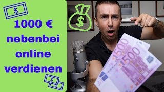 Geld verdienen im Internet nebenbei als Student Online Geld verdienen ohne Startkapital [upl. by Aiekahs570]