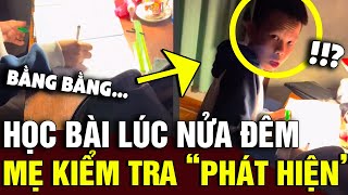 Thấy con học bài NỬA ĐÊM chưa xong mẹ vào kiểm tra nghe ÂM THANH SÚNG ĐẠN  Tin Nhanh Official [upl. by Itsud155]