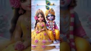 juboti radhe🥀🌺trending radhekrishnalovers 4k [upl. by Hurlow]