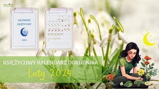 Księżycowy kalendarz ogrodnika Luty 2024 Kwadry Księżyca luty 2024 Luty 2024 w ogrodzie [upl. by Brier]