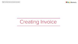 Creating Invoice [upl. by Lamrej122]