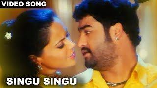 Singu Singu  Narasimhudu Song  Jr NTR  Sameera Reddy  Volga Musicbox [upl. by Attenehs]