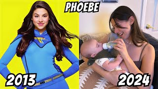 THE THUNDERMANS Antes e Depois Com Nomes Reais e Idades 2024 [upl. by Ileray]