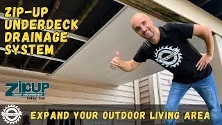 How To Install ZipUp Underdeck Drainage System [upl. by Lezlie]