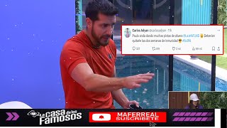 PAULO SANCIONADO POR REVELAR INFORMACION DEL EXTERIOR LA CASA DE LOS FAMOSOS 4 EN VIVO [upl. by Aneekan785]