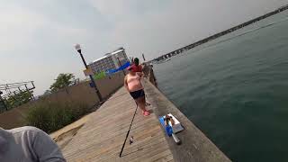 Fishing at 2 st ocean City Maryland [upl. by Ynnig559]