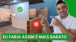 5 DICAS PARA ECONOMIZAR NA OBRA OU REFORMA QUE EU USARIA NA MINHA CASA [upl. by Agnese]