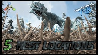 Ragnarok  FIVE Ice Wyvern NEST Locations [upl. by Cowles]