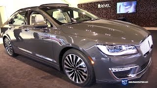 2017 Lincoln MKZ 30T AWD  Exterior and Interior Walkaround  2016 Detroit Auto Show [upl. by Berlinda]