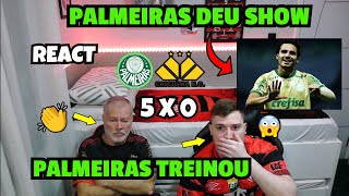 REACT PALMEIRAS 5 X 0 CRICIÚMA MELHORES MOMENTOS  PALMEIRAS DEU SHOW [upl. by Alleyne]