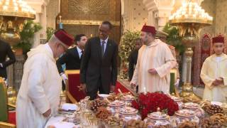 President Kagame begins 2 day official visit to the Kingdom of Morocco [upl. by Anaidirib]