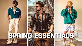 10 STYLISH Spring Essentials EVERY GUY NEEDS in 2024 [upl. by Jolyn]