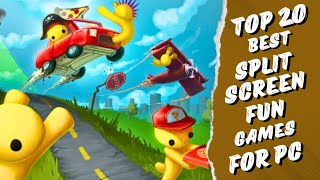 Top 20 Best Split Screen Fun Games For PC Without Nucleus Co op [upl. by Rehpitsirhc652]