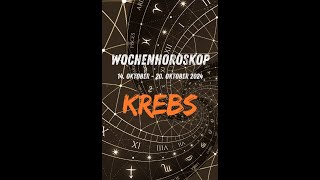 ✨ Horoskop für Krebse – Woche vom 1410 bis 20102024 ✨ [upl. by Eelhsa508]