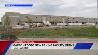 Marson Foods opening new 35M baking facility in Hazelwood [upl. by Adriena78]