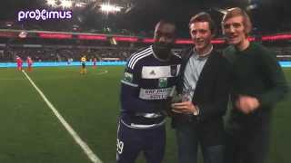 Stefano Okaka Proximus Player of the Month [upl. by Camfort]