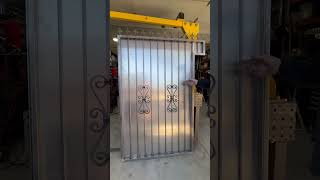 Solid back metal fence build JimbosGarage [upl. by Zabrine]