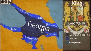 History of Georgia 1300BC2018AD every Year [upl. by Cristobal]