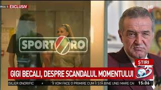 Gigi Becali reacție spumoasă după ce Anamaria Prodan la lovit pe Dan Alexa [upl. by Aelber]