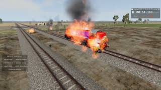 train vs supercar experiment [upl. by Valenza921]