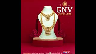 Temple Jewelry Collection  GNV Jewellers  Traditional Gold Jewellery [upl. by Claudy217]