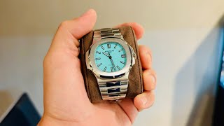 Patek Philippe Nautilus Tiffany 57111A Impressions ABSOLUTELY STUNNING 🤩 [upl. by Legge]