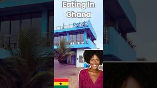 Beachfront Restaurant in Accra Ghana [upl. by Det]