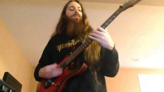 Disentomb  Vultures Descend guitar cover [upl. by Aceissej]