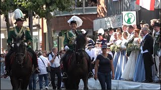 Schützenfest 2024 in Grevenbroich Der Oberst meldet das Regiment [upl. by Swamy398]