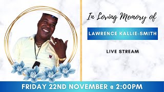 Celebrating the life of Lawrence KallieSmith [upl. by Yren]