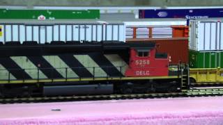 Custom Weathered Intermountain SD402W xCN DELC 5258 with Sound and Lighting Upgrade [upl. by Enamrahc465]