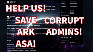 ARKASAADMINABUSE  ADMINS BANNED AND DEV WIPED THE WRONG TRIBE [upl. by Rebmaed542]