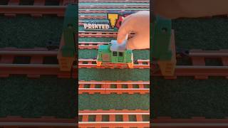 3D printed shunting locomotive train 3dprinted locomotive printedtoys [upl. by Docila]