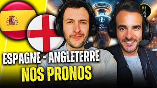 🏆 ESPAGNE  ANGLETERRE  NOS PRONOS POUR LA FINALE DE LEURO 2024 [upl. by Ahsikam]